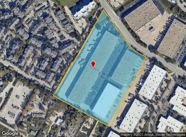 401 Parker Dr, Austin, TX Parcel Map