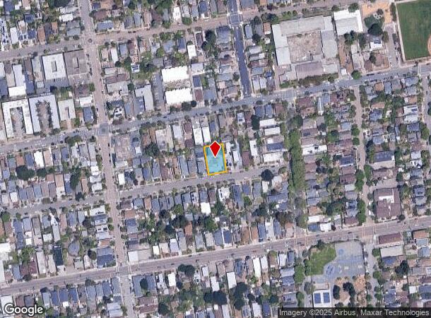 1635 Julia St, Berkeley, CA Parcel Map