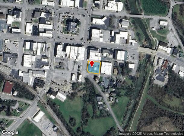  121 1St Ave S, Lewisburg, TN Parcel Map