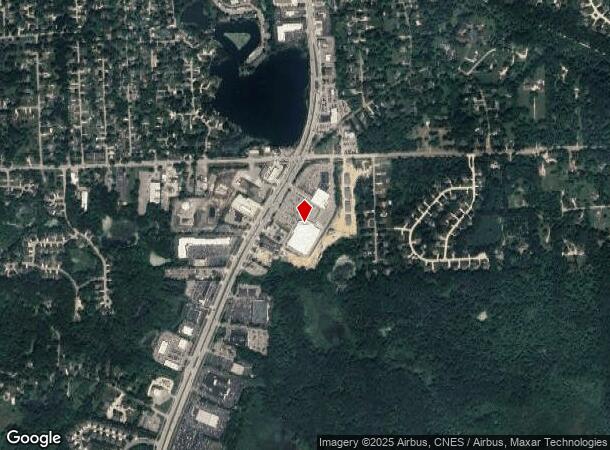  1025 S Lapeer Rd, Lake Orion, MI Parcel Map
