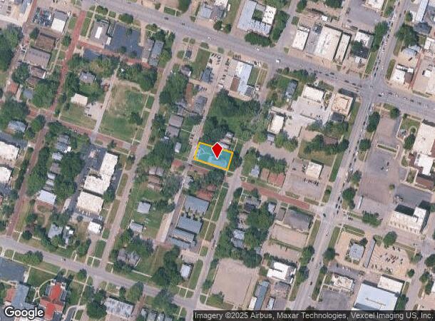  602 Sw 7Th St, Topeka, KS Parcel Map