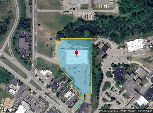  710 N Cedar St, Mason, MI Parcel Map