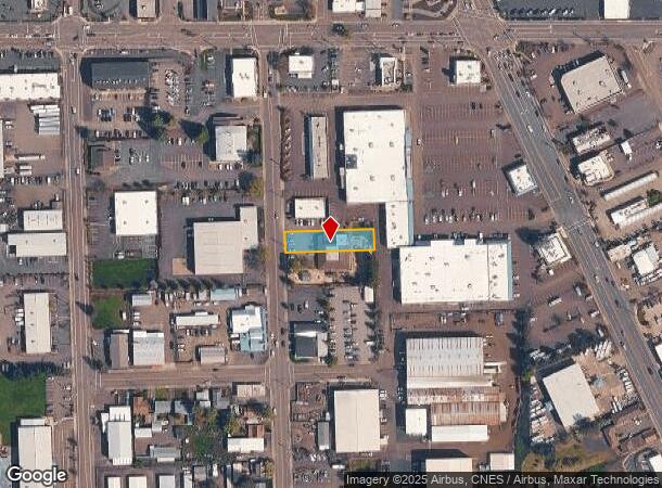  1281 Ne Walnut St, Roseburg, OR Parcel Map