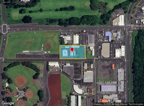 191 Kuawa St, Hilo, HI Parcel Map