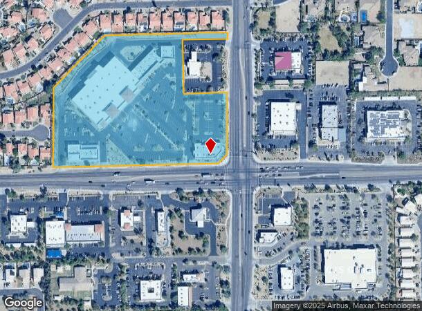 7518 W Thunderbird Rd, Peoria, AZ Parcel Map