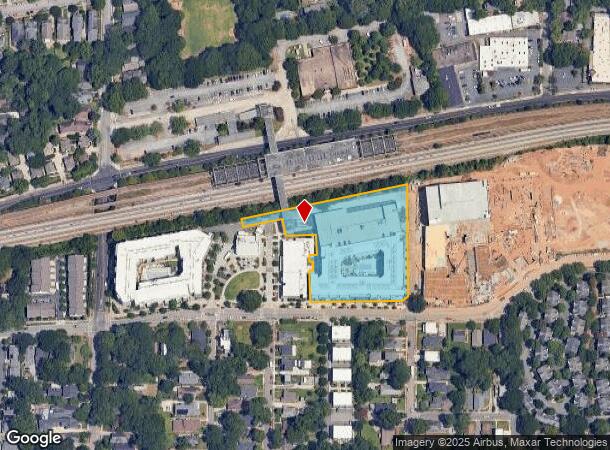  1460 La France St Ne, Atlanta, GA Parcel Map