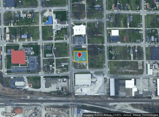  1413 Hanna St, Fort Wayne, IN Parcel Map