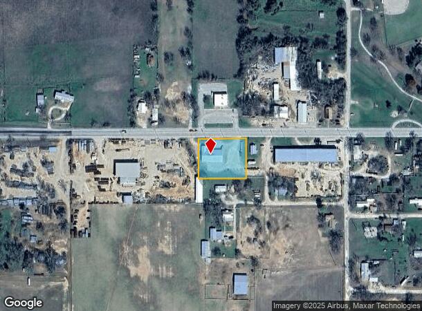  905 W College St, Rising Star, TX Parcel Map