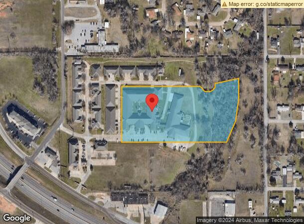  3107 Tinker Diagonal, Oklahoma City, OK Parcel Map