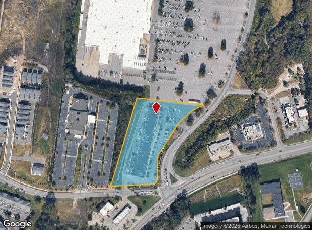  7050 Charlotte Pike, Nashville, TN Parcel Map