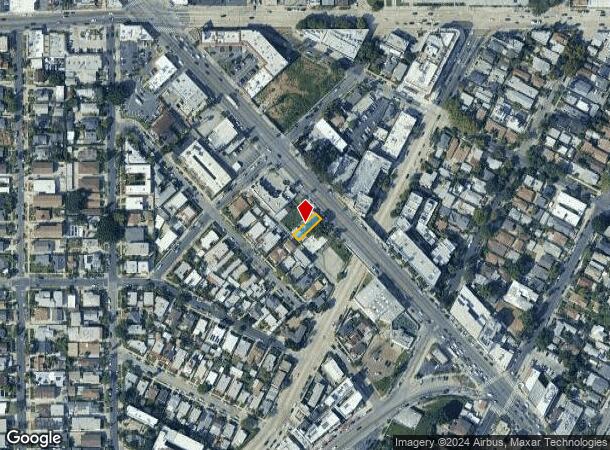  4220 W Sunset Blvd, Los Angeles, CA Parcel Map