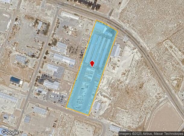  828 E Industrial Blvd, Pueblo, CO Parcel Map