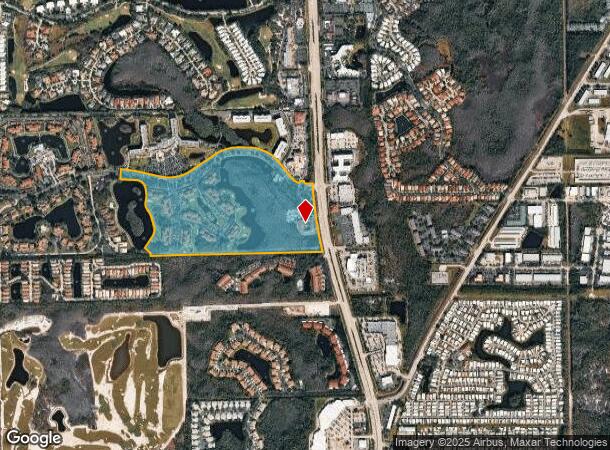 899 Retreat Dr, Naples, FL Parcel Map