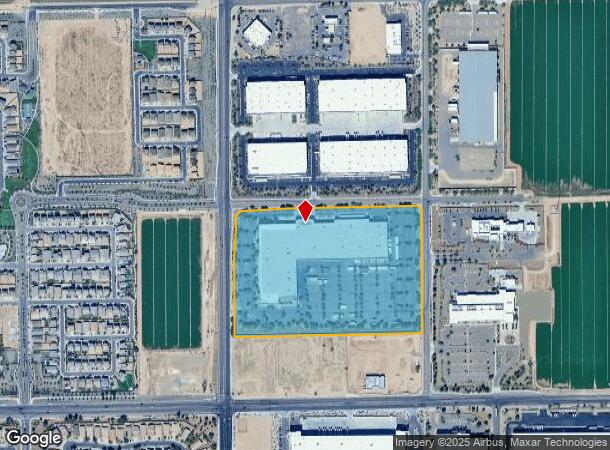 10695 W Pierce St, Avondale, AZ Parcel Map