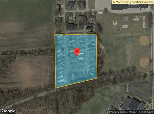  752 Beach St, Palmyra, WI Parcel Map