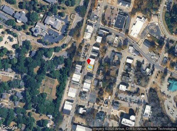  147 S White St, Wake Forest, NC Parcel Map