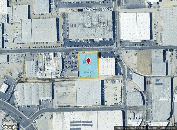  2716 E Vernon Ave, Vernon, CA Parcel Map