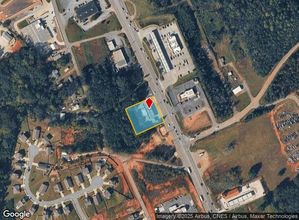  7605 Highway 76, Pendleton, SC Parcel Map