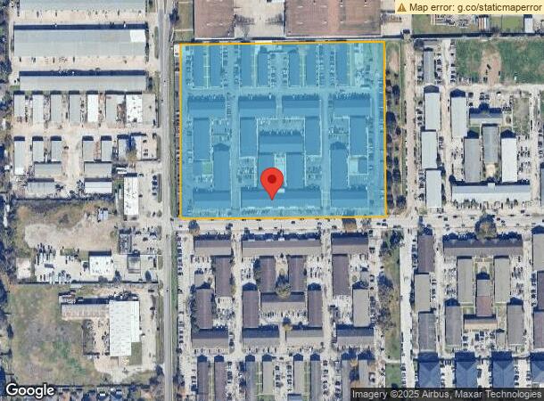  4000 Hollister St, Houston, TX Parcel Map