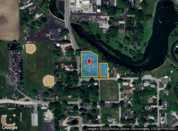  208 S Washington St, Castalia, OH Parcel Map