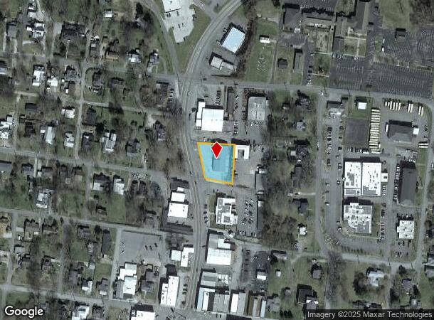  126 N Central Ave, Centerville, TN Parcel Map