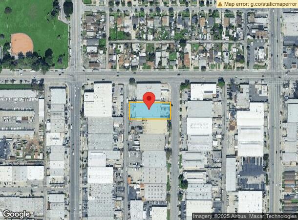  12821 S Spring St, Los Angeles, CA Parcel Map