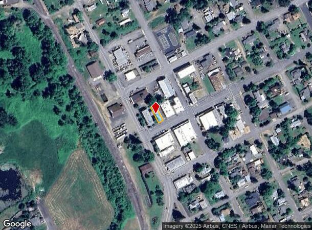 109 Ne Locust St, Oakland, OR Parcel Map