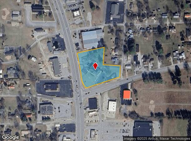 1910 Decherd Blvd, Decherd, TN Parcel Map