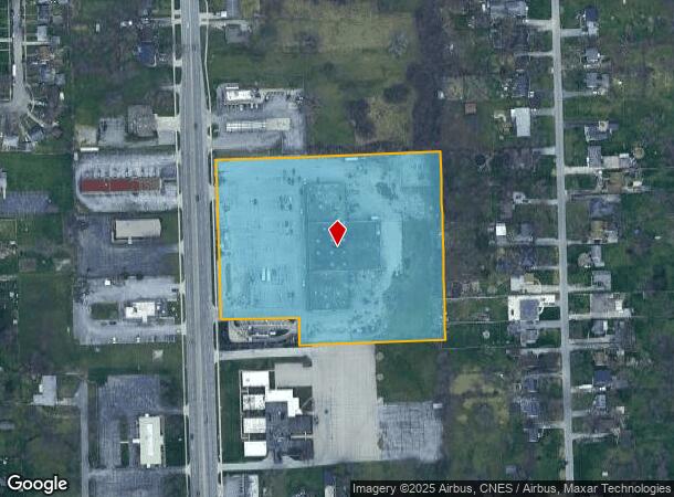 5501 S Anthony Blvd, Fort Wayne, IN Parcel Map