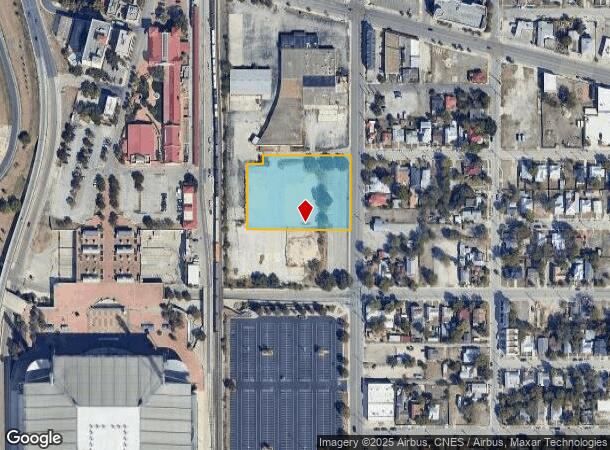  223 S Cherry St, San Antonio, TX Parcel Map