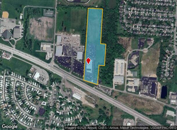  2784 N Columbus St, Lancaster, OH Parcel Map