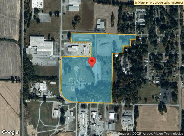  Manufacturers Row, Trenton, TN Parcel Map