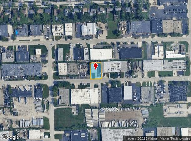 316 W Factory Rd, Addison, IL Parcel Map