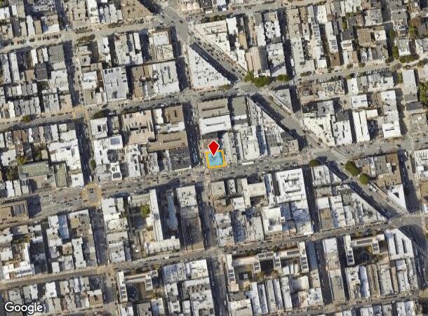  1300 Stockton St, San Francisco, CA Parcel Map