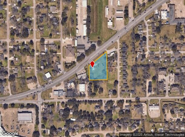 4804 Broadway St, Pearland, TX Parcel Map