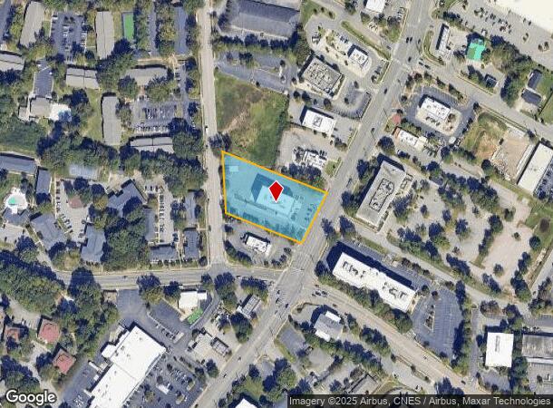  4109 Wake Forest Rd, Raleigh, NC Parcel Map