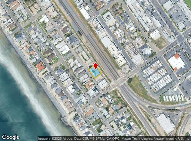  1118 S Myers St, Oceanside, CA Parcel Map