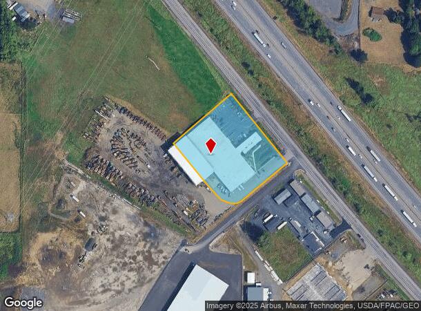  215 Hamilton Rd N, Chehalis, WA Parcel Map