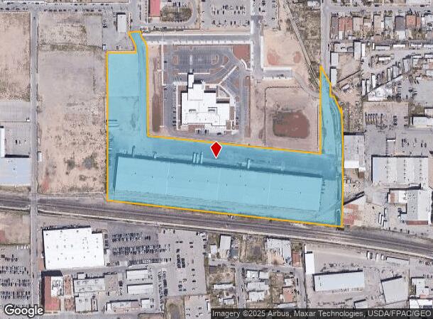  300 Revere St, El Paso, TX Parcel Map