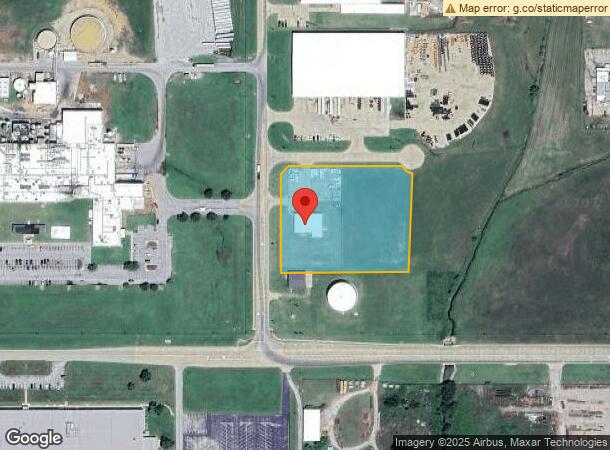  1917 Hall Blvd, Ponca City, OK Parcel Map