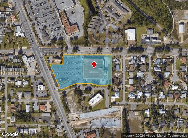  2533 Thomas Dr, Panama City, FL Parcel Map