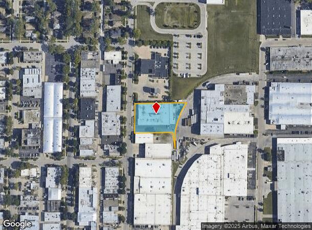 8109 Central Park Ave, Skokie, IL Parcel Map