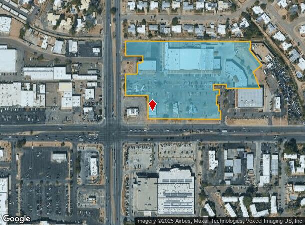 7105 E 22Nd St, Tucson, AZ Parcel Map