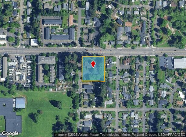 11104 Se Stark St, Portland, OR Parcel Map