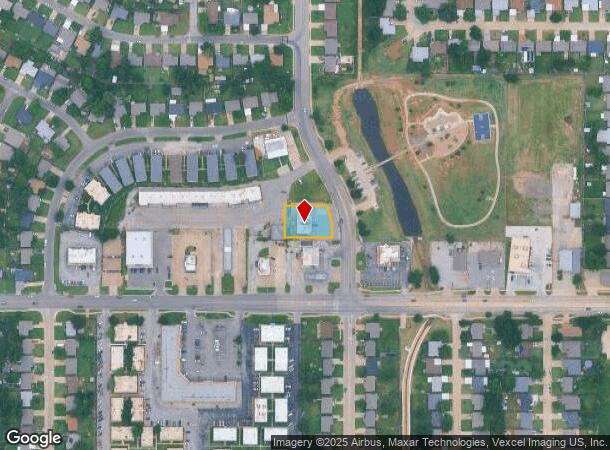  1305 N Janeway Ave, Moore, OK Parcel Map