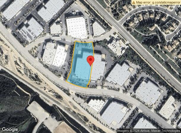  28577 Industry Dr, Valencia, CA Parcel Map