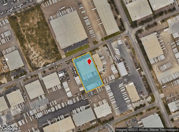  8423 El Gato Rd, Laredo, TX Parcel Map