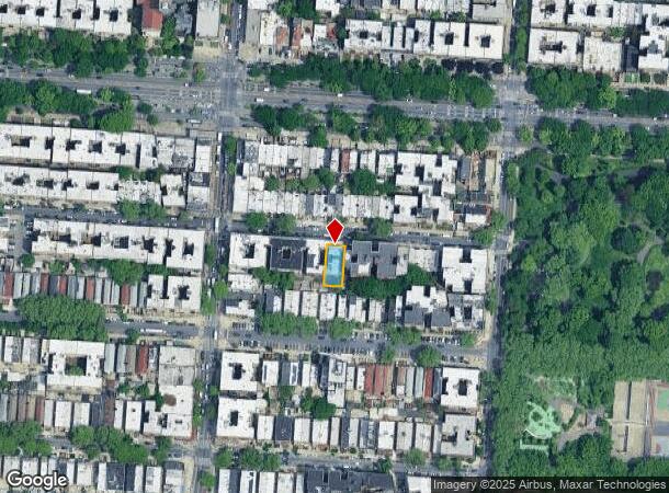  1746 Union St, Brooklyn, NY Parcel Map