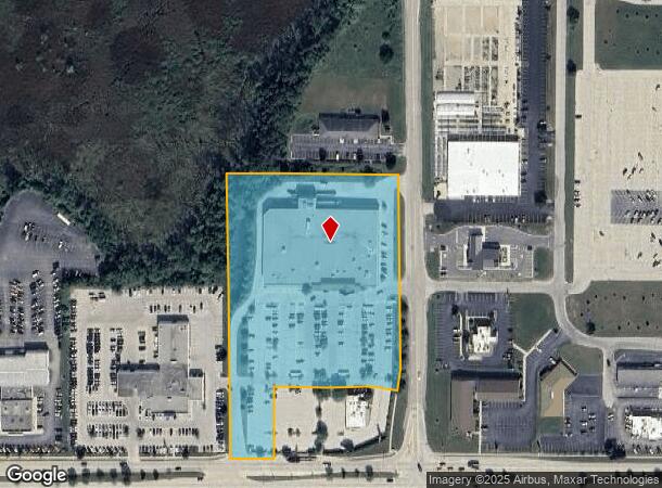  2518 W Washington St, West Bend, WI Parcel Map