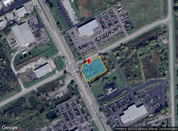  2411 State Route 332, Canandaigua, NY Parcel Map